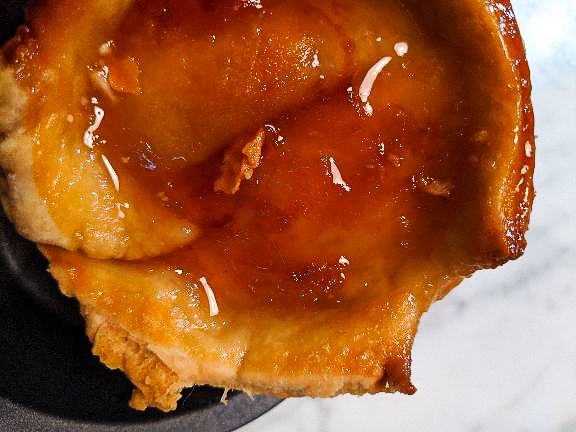 caramelized pie crust