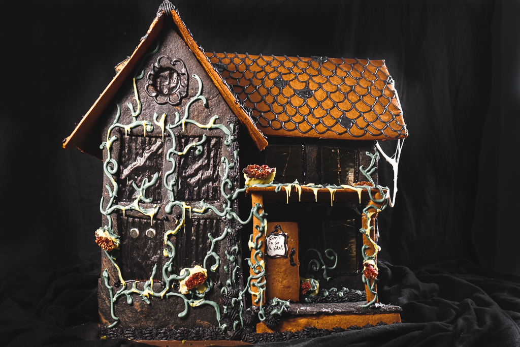 haunted gingerbread house