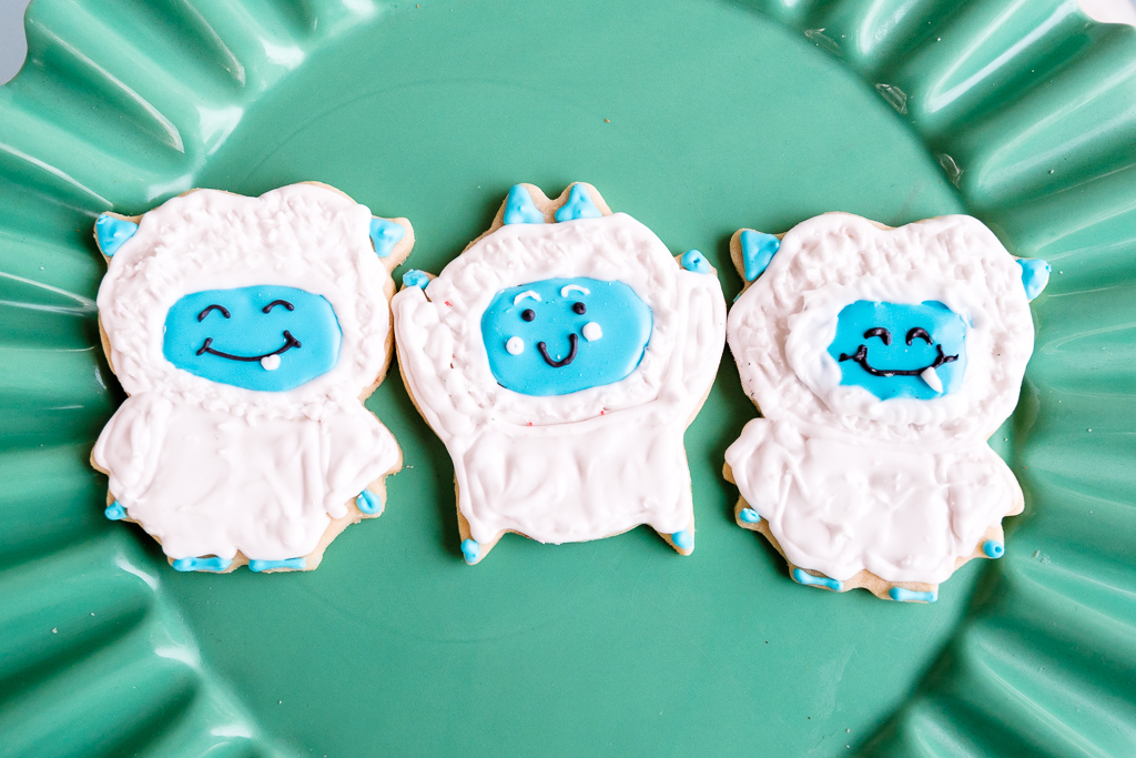 yeti sugar cookie