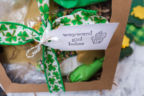 DIY Shamrock cookie kit